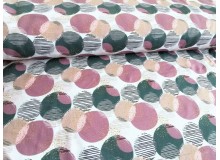 French Terry - Dots altrosa